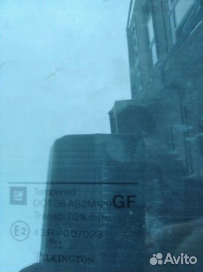 Стекло боковой двери