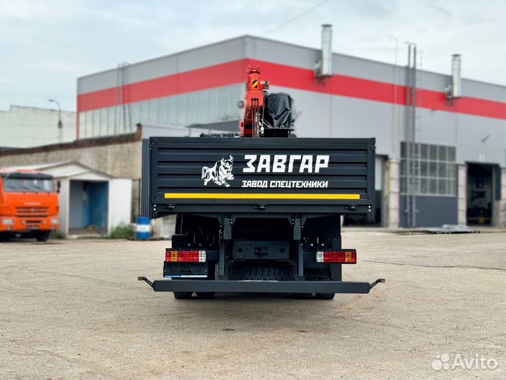 Бортовой грузовик FAW J6P с КМУ Kanglim, 2025