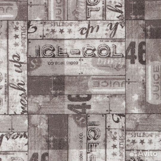 Палас прямоугольный 200х200 см, 100 полиамид, войл