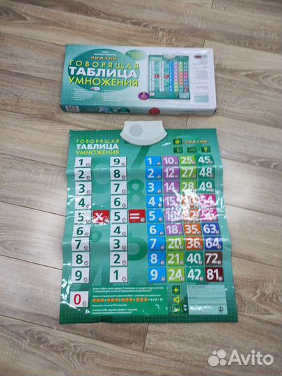 Говорящая таблица умножения