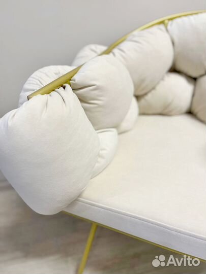 Кресло стул для клиента белое