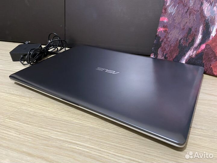 Алюминиевый Ноутбук Asus/SSD/i7/8GB