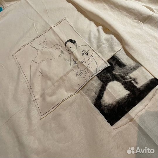 Лонгслив Enfants Riches Deprimes белый оверсайз