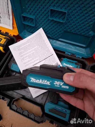 Шуруповерт бесщеточный Makita