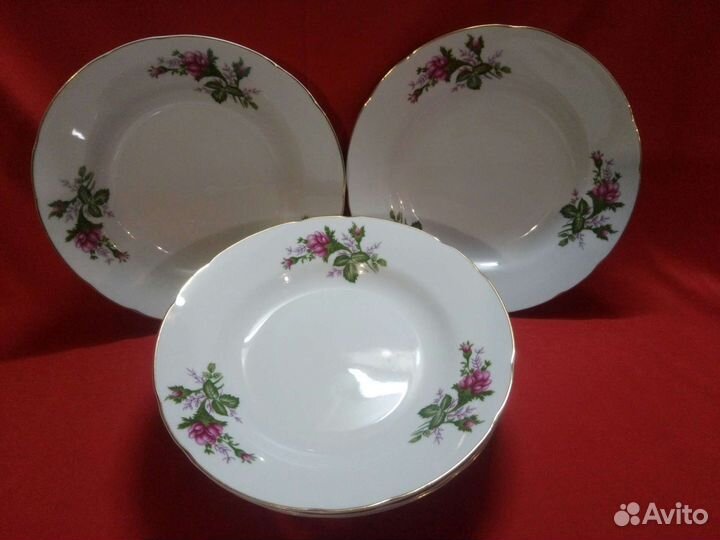 Фарфоровые тарелки Япония/советское время