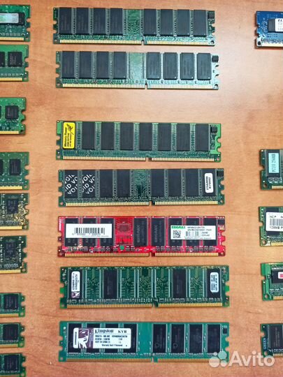 Память: Dimm Sdram, DDR, DDR2, DDR3