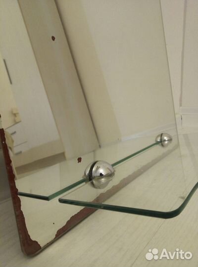 Зеркало с лампой в ванную 50*70