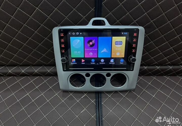 Магнитола Ford Focus 2 кондиционер Android 11 IPS