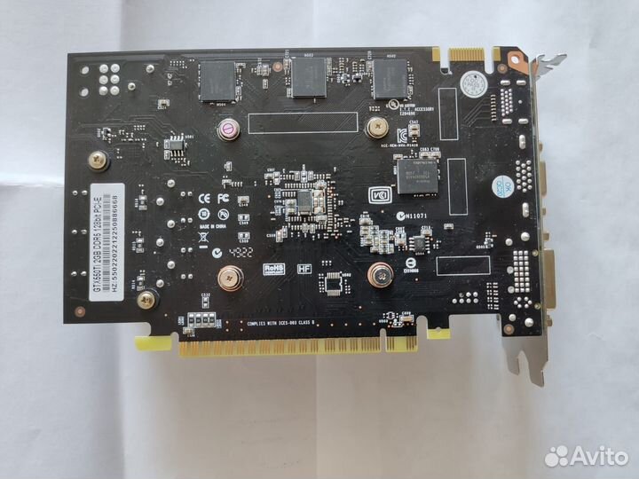 Новая Видеокарта GeForce GTX 550TI 2 Гб