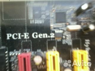 Материнская плата с процессором