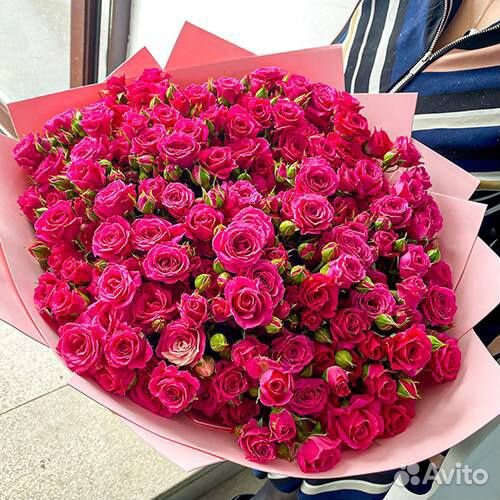 Розы / букеты из 101 розы / свежие розы