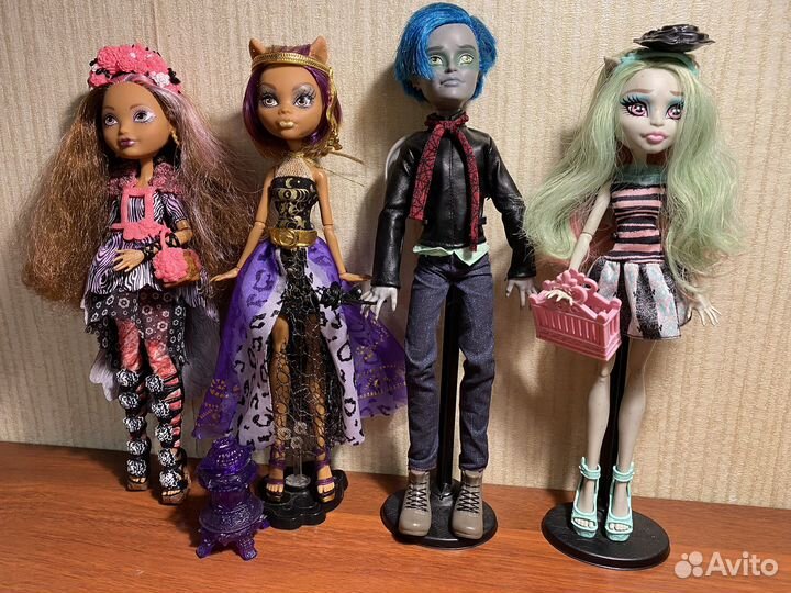 Куклы monster high и ever after high