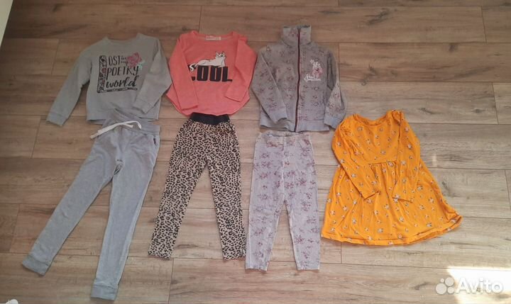 Вещи пакетом на девочку 116