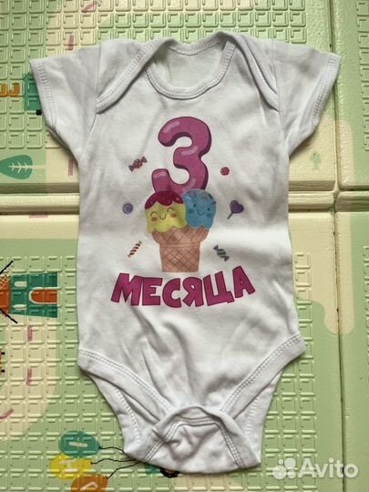 Боди по месяцам