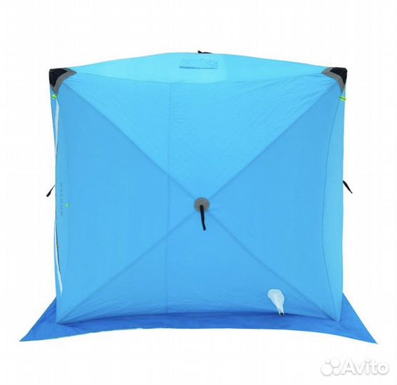 Палатка зимняя утеплённая куб 2.40х2.40х2.50м