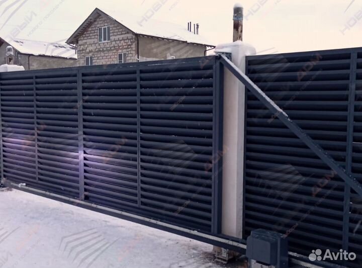 Забор жалюзи еврозабор