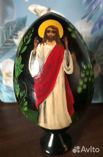 Винтажное Яйцо пасхальное ручная работа