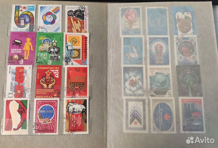 Альбом с марками СССР