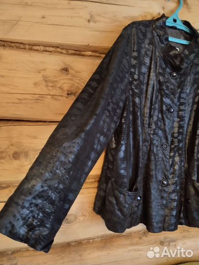 Куртка кожаная