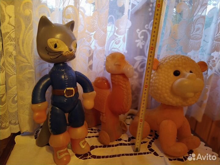 Пластмассовые игрушки СССР