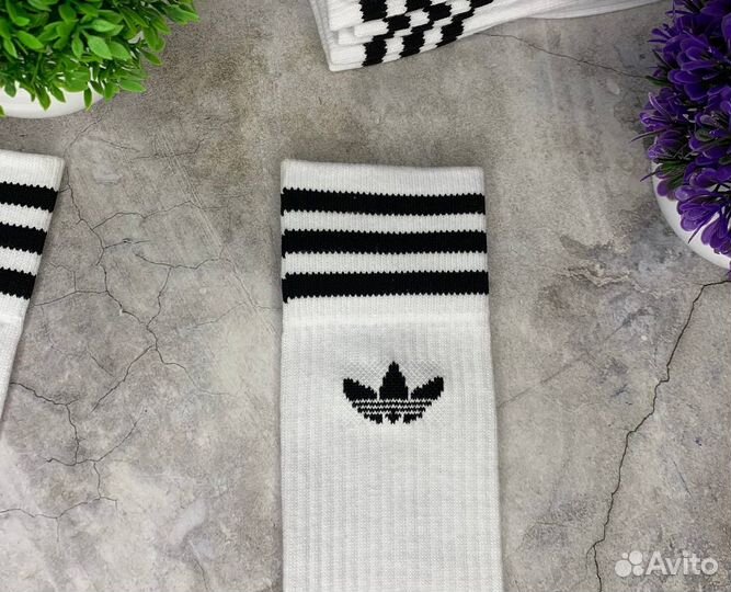 Носки Adidas оригинал Solid Crew