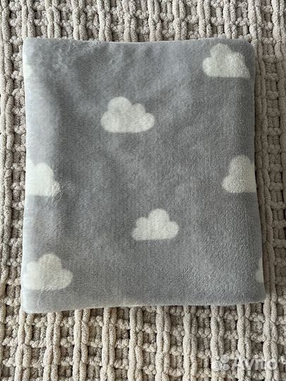 Флисовый плед детский h&m kids