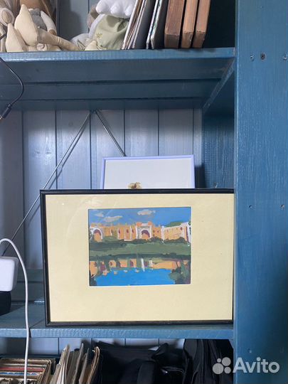 Картина гуашью