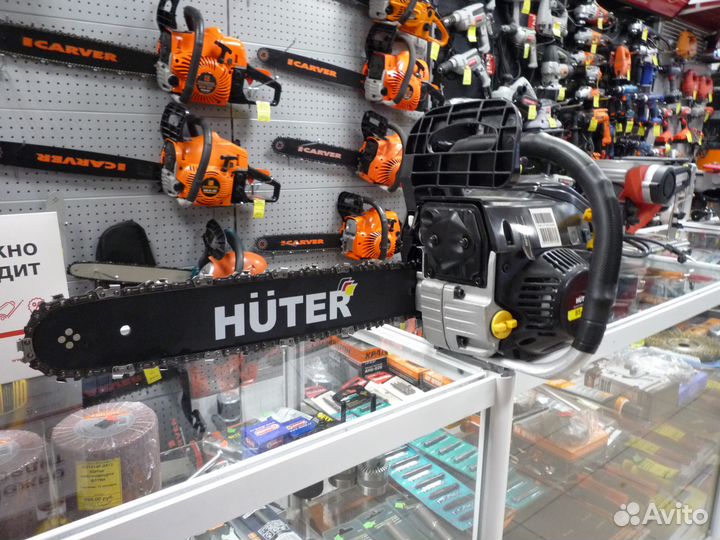 Бензопила Huter BS-52M (3.8 л.c)