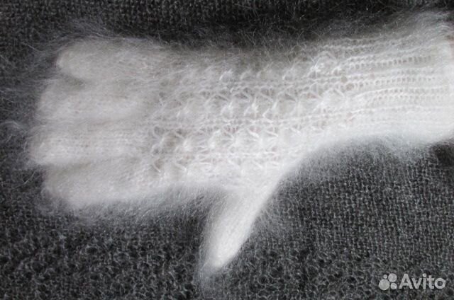 Перчатки пуховые