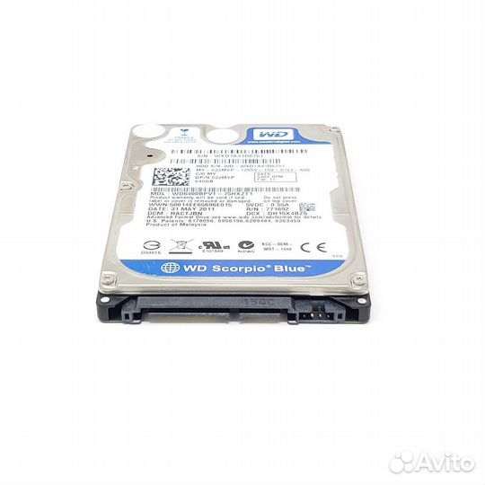 640Гб SATA WD Scorpio Blue WD6400bpvt-75hxzt1
