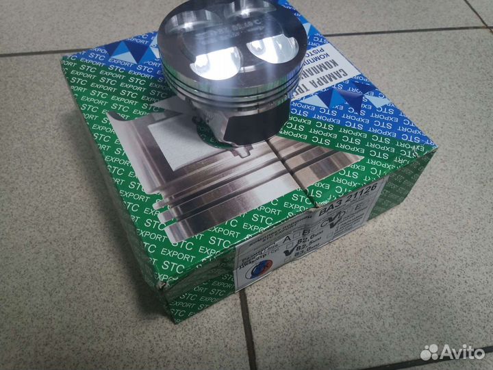 Поршни «стк» ваз 21126 - 82.5 STC export