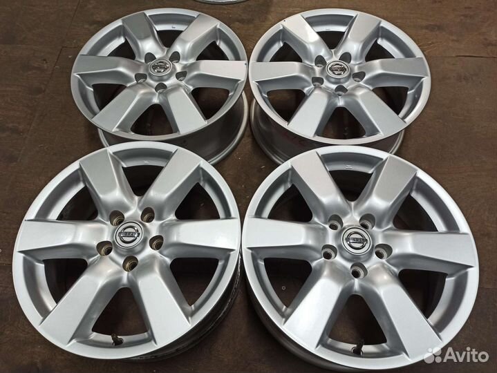 Диски 17 5х114,3 ET45 оригинал Ниссан из Японии