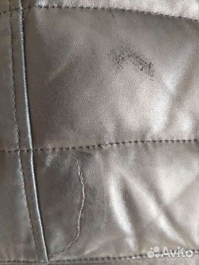 Зимняя дубленка мужская