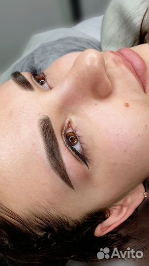 Перманентный макияж бровей, губ, век