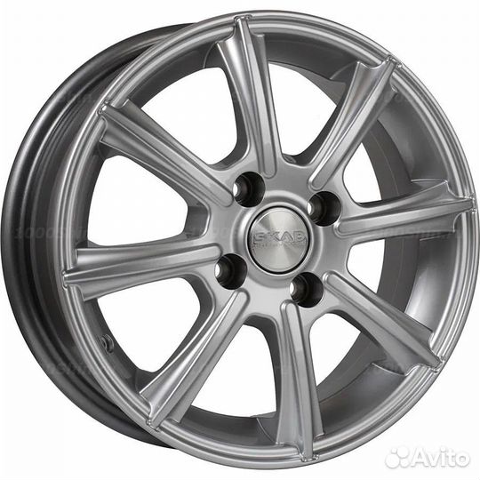 Диск 5,5*14 4*98 ET38 58,6 Скад Монако (кл185) Графит