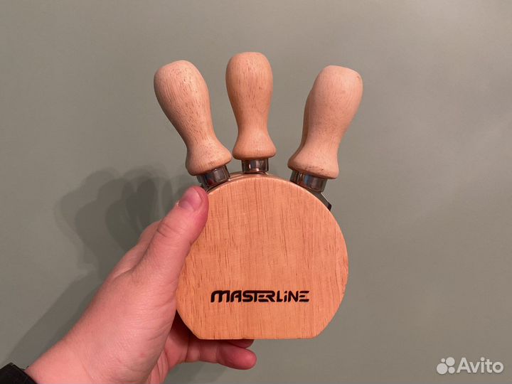 Набор ножей для сыра новый