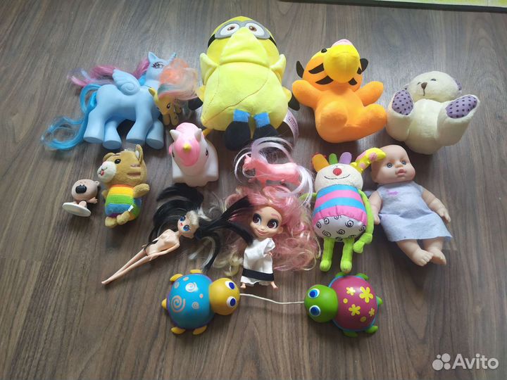 Игрушки пакетом