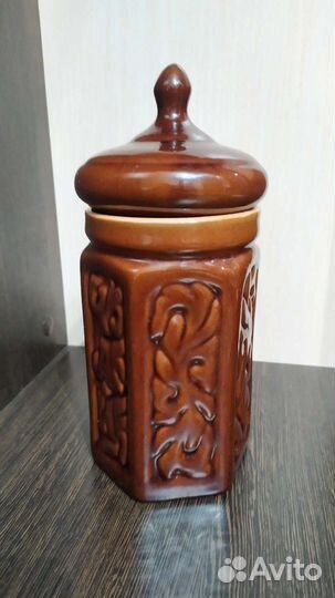 Керамические банки для сыпучих продуктов СССР