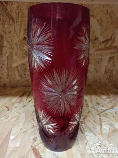 Ваза для цветов богемия