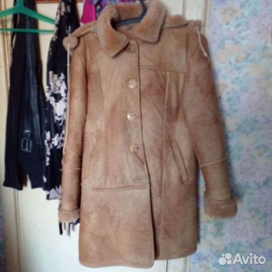 Дубленка натуральная женская 46 48