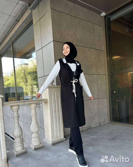 Двойки 3 вида по 3 расцветки, для мусульманки