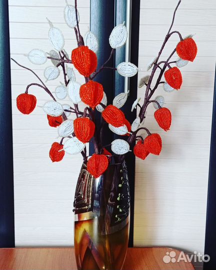 Мастер-класс цветы из бисера