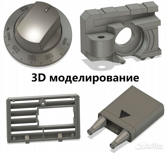 3D печать на 3Д принтере, моделирование