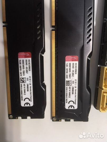 Модуль памяти kingston hx318c10fbk2/8 DDR3 - 2x4Гб