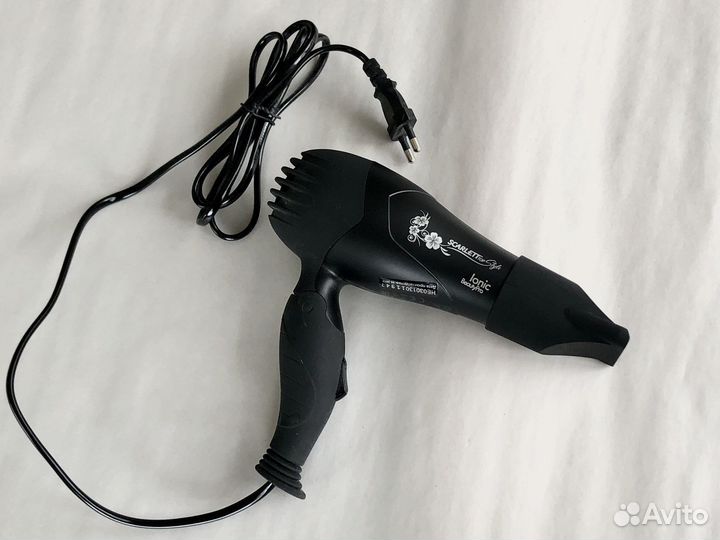 Складной, дорожный фен Scarlett