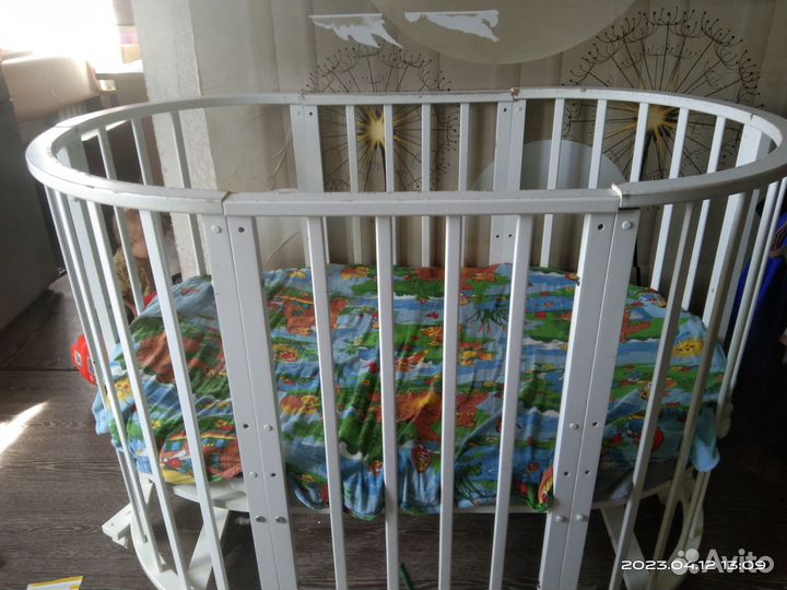 Детская кроватка трансформер