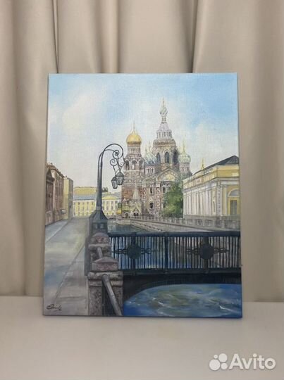 Картина маслом Санкт-Петербург Спас-на-Крови