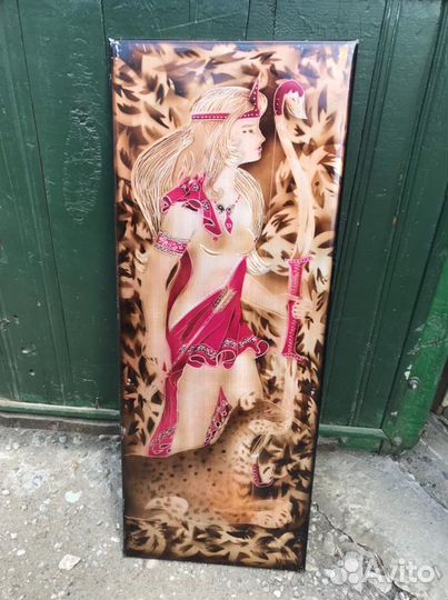 Картина чеканка СССР