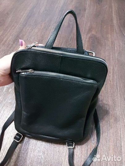 Рюкзак женский кожаный