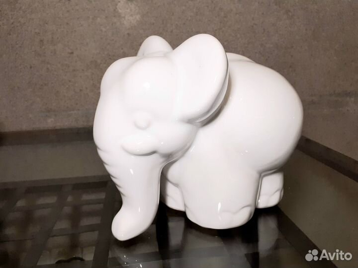 Слон керамический антикварный СССР 70-е г